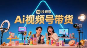 风口已至！AI视频号带货轻松月入过1W，99%的普通人却卡在内容制作门槛-沐风资源库