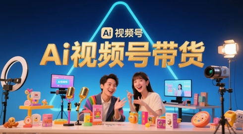 风口已至！AI视频号带货轻松月入过1W，99%的普通人却卡在内容制作门槛-沐风资源库