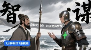 扣子工作流一键生成沉浸式历史故事，一天工作量，3分钟搞定-沐风资源库
