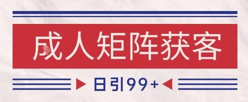 小红书某音橙人赛道引流获客，自热矩阵日引200+【揭秘】-沐风资源库