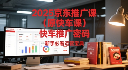 2025京东推广课（原快车课）解锁京东快车推广密码，新手必看运营宝典-沐风资源库