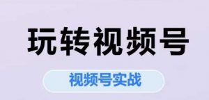 玩转视频号，视频号实战系列课-沐风资源库
