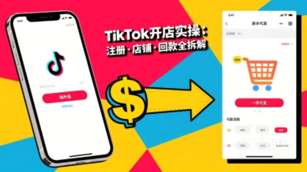 TikTok从开店到投流的进阶课，从基础实操到高阶技巧一网打尽-沐风资源库
