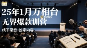 25年1月万相台无界爆款特训营线下录音-沐风资源库