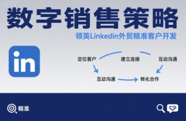 数字销售策略领英LinkedIn外贸精准客户开发-沐风资源库