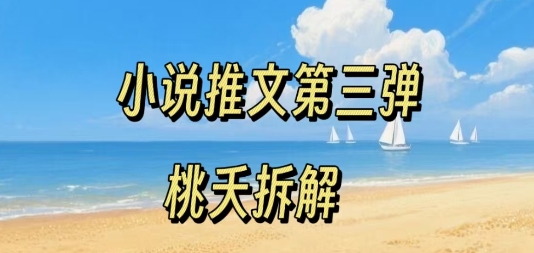 小说推文项目操作全流程第三弹，0粉就能做，门槛低非常适合新手-沐风资源库