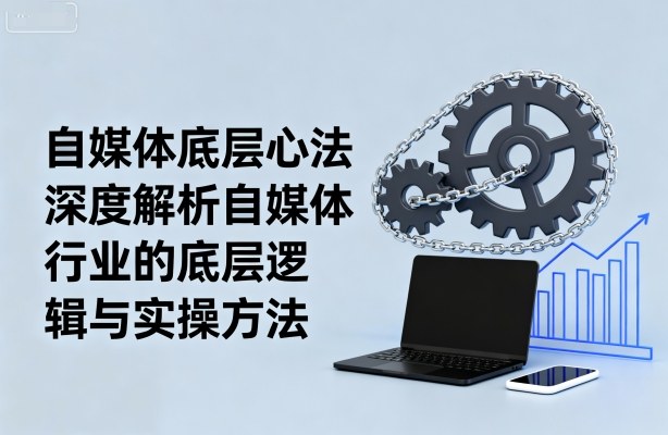 自媒体底层心法，深度解析自媒体行业的底层逻辑与实操方法-沐风资源库
