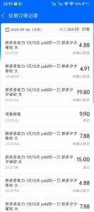 闲鱼PDD砍一刀，一部手机就可以操作，单号日入3张-沐风资源库