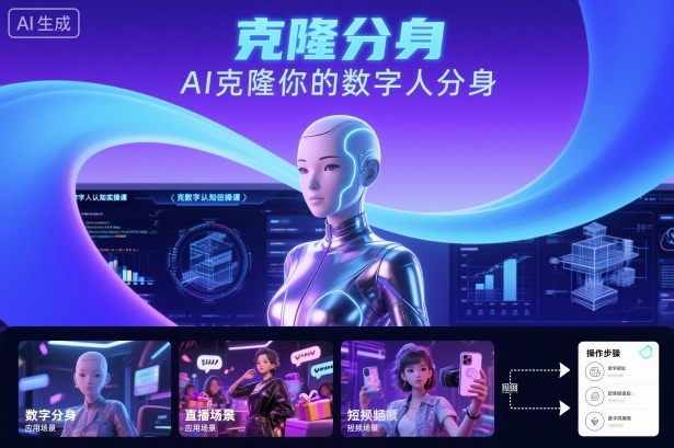 AI数字人认知实操课，克隆你的数字人分身-沐风资源库