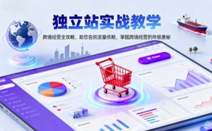 独立站实战教学，跨境经营全攻略，助您告别流量依赖，掌握跨境经营的终极奥-沐风资源库