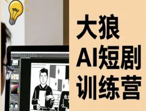 大狼AI短剧训练营-短剧课程（更新中）-沐风资源库