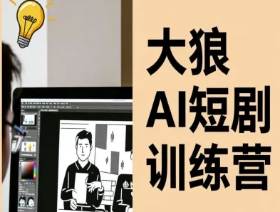 大狼AI短剧训练营-短剧课程（更新中）-沐风资源库