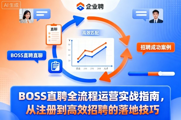BOSS直聘全流程运营实战指南，从注册到高效招聘的落地技巧-沐风资源库