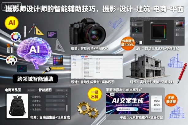摄影师设计师的智能辅助技巧，摄影-设计-建筑-电商-平面-沐风资源库