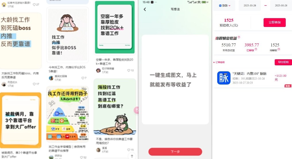 毕业生求职项目拆解_脉脉拉新空白市场，蓝海开局-沐风资源库
