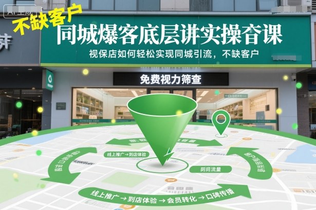 同城爆客底层实操课，视保店如何轻松实现同城引流，不缺客户！-沐风资源库