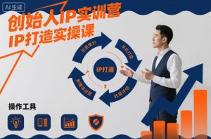 创始人IP实训营，IP打造实操课-沐风资源库
