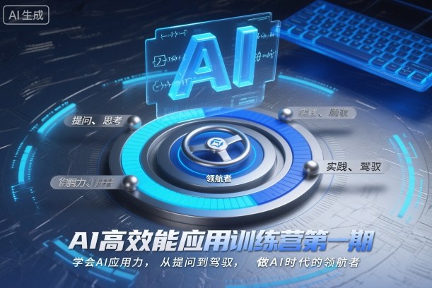 AI高效能应用训练营第一期，学会AI应用力，从提问到驾驭，做AI时代的领航者-沐风资源库