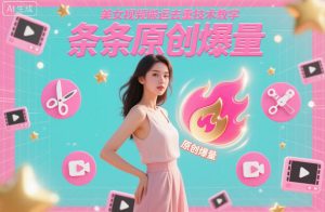 美女视频搬运去重技术教学，条条原创爆量-沐风资源库