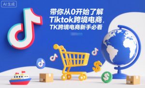 带你从0开始了解Tiktok跨境电商，TK跨境电商新手必看-沐风资源库