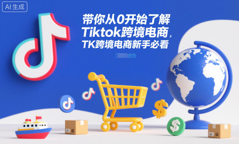 带你从0开始了解Tiktok跨境电商,TK跨境电商新手必看-沐风资源库