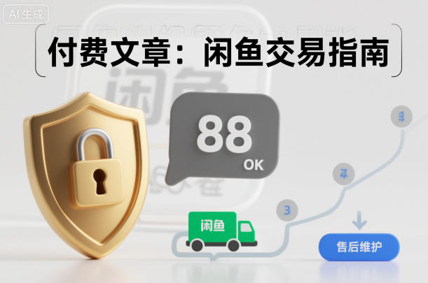 付费文章：闲鱼交易指南，怎么才能降低被坑被马扁的概率-沐风资源库