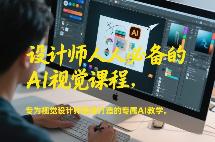 设计师人人必备的AI视觉课程，专为视觉设计师量身打造的专属AI教学-沐风资源库