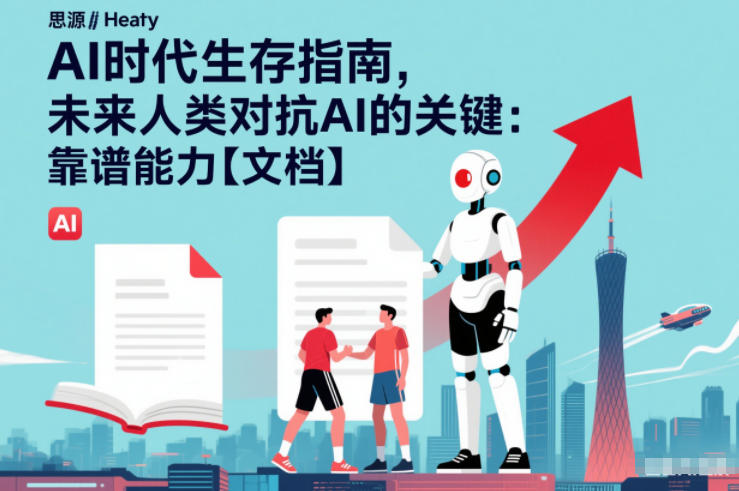 AI时代生存指南，未来人类对抗AI的关键：靠谱能力【文档】-沐风资源库