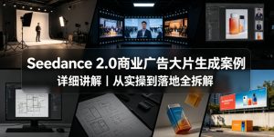 Seedance 2.0商业广告大片生成案例详细讲解|从实操到落地全拆解-沐风资源库