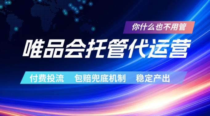 唯品会托管代运营，付费投流玩法，包赔兜底机制，稳定产出【揭秘】-沐风资源库
