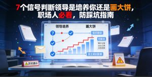 付费文章:7个信号判断领导是培养你还是画大饼,职场人必看,防踩坑指南-沐风资源库