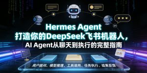 Hermes Agent打造你的DeepSeek飞书机器人，AI Agent从聊天到执行的完整指南-沐风资源库